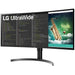 9cm/35'' (3440x1440) LG 35WN75CP-B Curved 21:9 5ms 2xHDMI DP USB-C VESA Speaker UWQHD