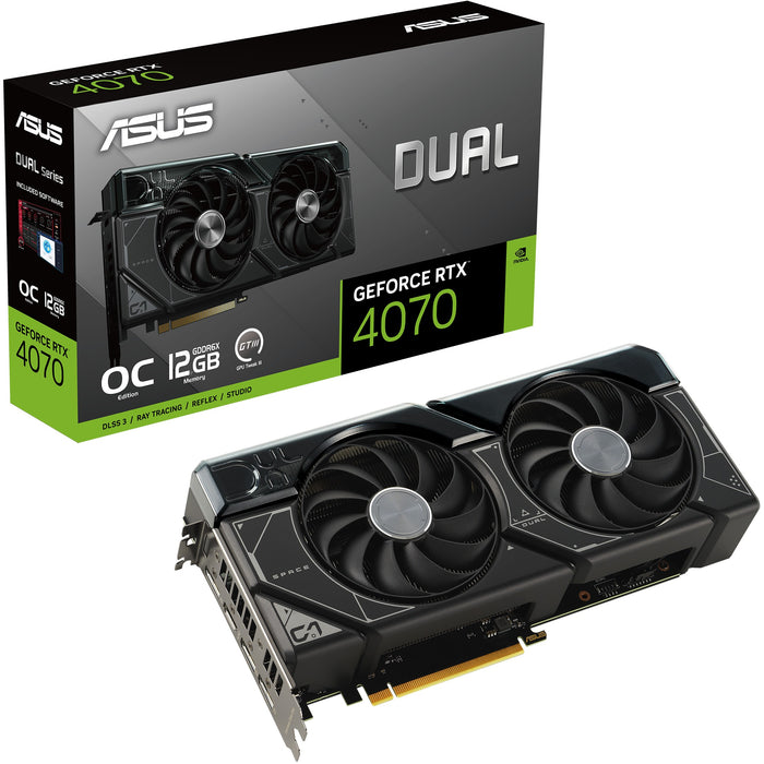 RTX 4070 12GB Asus Dual OC GDDR6X DUAL-RTX4070-O12G