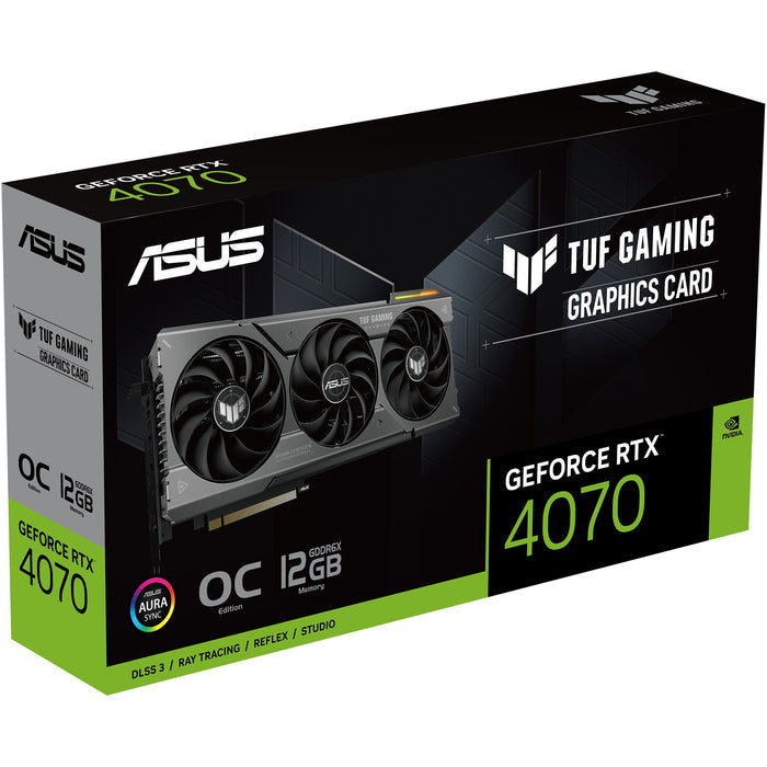 RTX 4070 12GB Asus TUF Gaming OC GDDR6X 3Fan TUF-RTX4070-O12G-GAMING