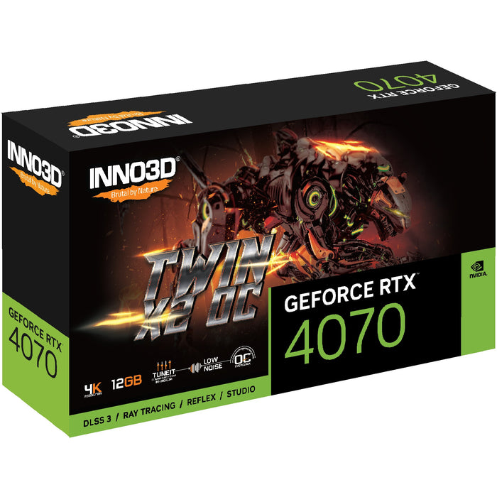 RTX 4070 12GB Inno3D Twin X2 OC GDDR6X