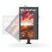 80cm/32'' (3840x2160) LG UltraFine Ergo 32UN880P-B 16:9 5ms IPS 2xHDMI DisplayPort USB-C VESA Pivot Speaker 4k