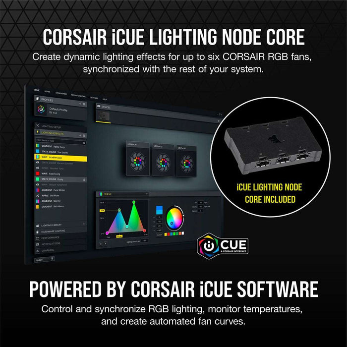 Enclosures - 120mm Corsair ICUE SP120 RGB ELITE