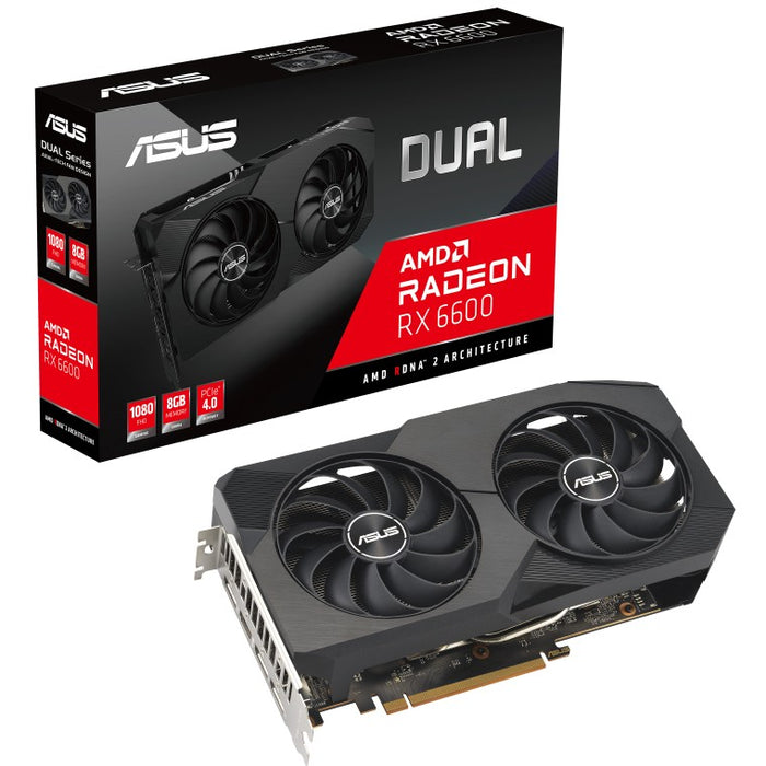 RX 6600 8GB Asus Dual V2 GDDR6