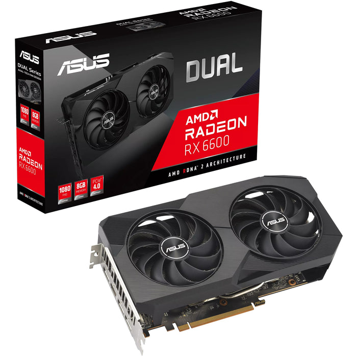 RX 6600 8GB Asus Dual V2 GDDR6