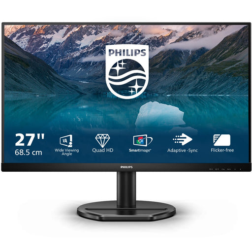 5cm/27'' (2560x1440) Philips S Line 275S9JAL/00 16:9 4ms HDMI DisplayPort VESA Speaker QHD Black