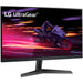 60cm/24'' (1920x1080) LG 24GN60R-B 16:9 1ms IPS 2xHDMI DisplayPort VESA Full HD Black/high glossy metallic red deco