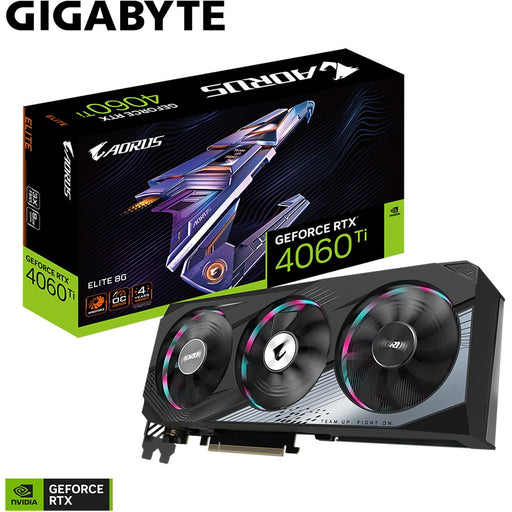 RTX 4060 Ti 8GB Gigabyte Aorus Elite GDDR6 3Fan