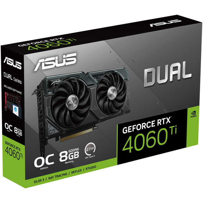 RTX 4060 Ti 8GB Asus Dual OC GDDR6 DUAL-RTX4060TI-O8G