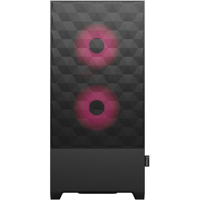 Tower Fractal Design Pop Air RGB Magenta Core TG Clear Tint