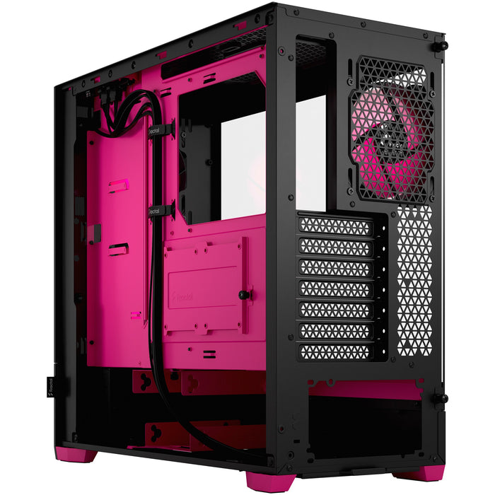 Tower Fractal Design Pop Air RGB Magenta Core TG Clear Tint