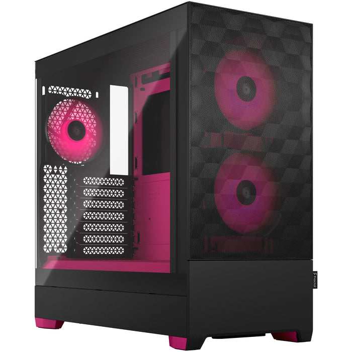 Tower Fractal Design Pop Air RGB Magenta Core TG Clear Tint