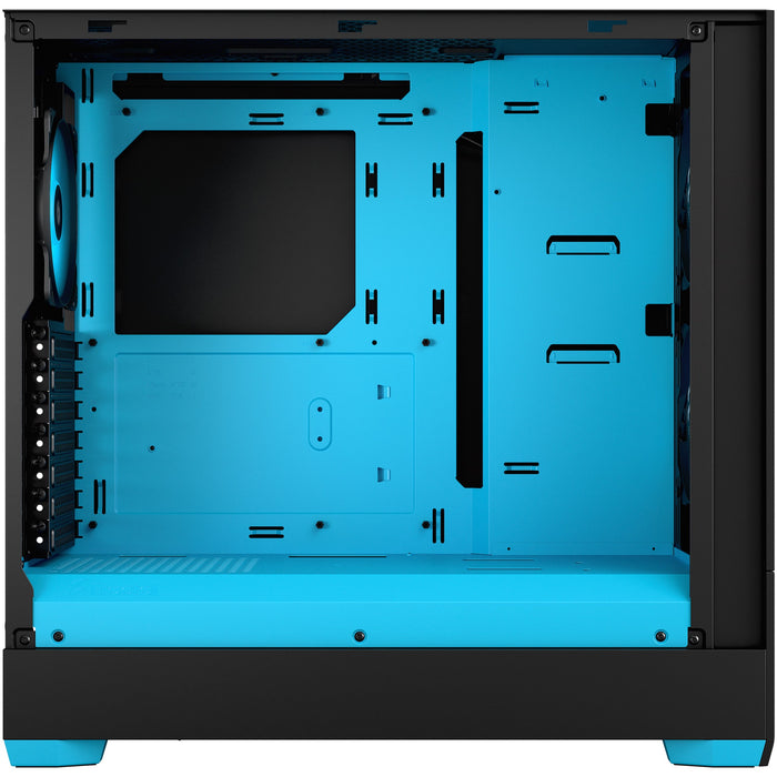 Tower Fractal Design Pop Air RGB Cyan Core TG Clear Tint