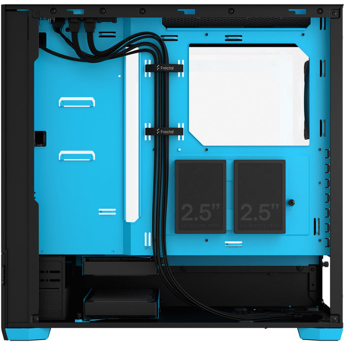 Tower Fractal Design Pop Air RGB Cyan Core TG Clear Tint