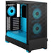 Tower Fractal Design Pop Air RGB Cyan Core TG Clear Tint