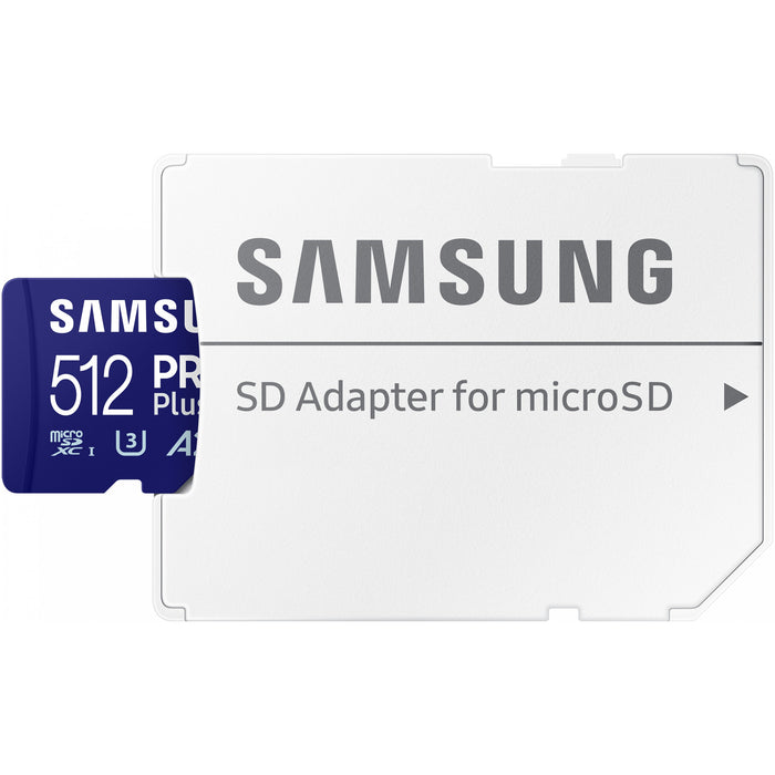 CARD 512GB Samsung PRO Plus microSD UHS-I U3 Full HD 4K UHD