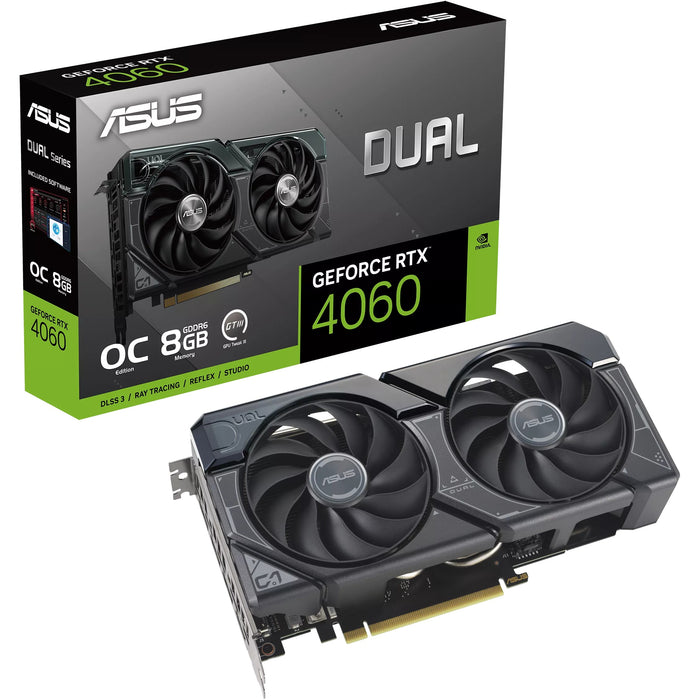 RTX 4060 8GB Asus Dual OC GDDR6 DUAL-RTX4060-O8G-GAMING