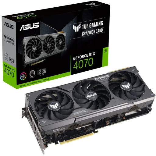 RTX 4070 12GB Asus TUF Gaming GDDR6X 3Fan TUF-RTX4070-12G-GAMING