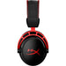 HP HyperX Cloud Alpha Wireless Gaming Headset - Virtual 7.1-Surround/DTS Headphone:X 2.0/Spatial Audio/Over-Ear - schwarz/rot