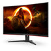 80cm/32" (2560x1440) AOC Gaming CQ32G2SE/BK Curved QHD 165Hz 1ms 2xHDMI DP LS Black/Red