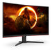 80cm/32" (2560x1440) AOC Gaming CQ32G2SE/BK Curved QHD 165Hz 1ms 2xHDMI DP LS Black/Red