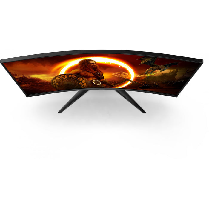 80cm/32" (2560x1440) AOC Gaming CQ32G2SE/BK Curved QHD 165Hz 1ms 2xHDMI DP LS Black/Red