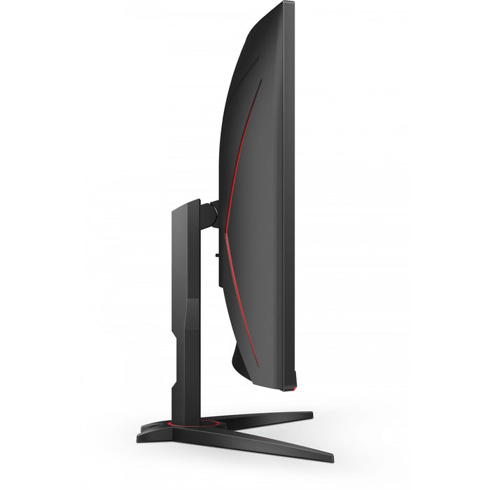 80cm/32" (2560x1440) AOC Gaming CQ32G2SE/BK Curved QHD 165Hz 1ms 2xHDMI DP LS Black/Red