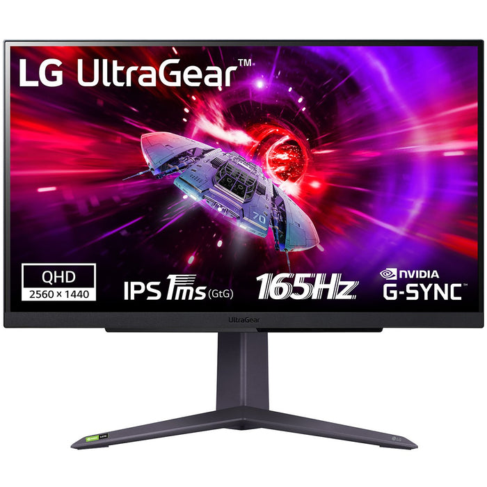 68cm/27" (2560x1440) LG UltraGear 27GR75Q-B 165Hz QHD IPS HDR10 1ms 2xHDMI DP Black