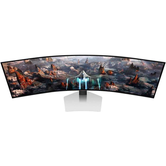 Custom Gaming Desktop PCs - Ireland - GAMEFORCE.IE-  124cm/49" (5120x1440) Samsung Odyssey G9 S49CG934SU Curved OLED DualQuadHD 240Hz DisplayHDR400 0,03ms DP MicroHDMI HDMI Speaker Silver