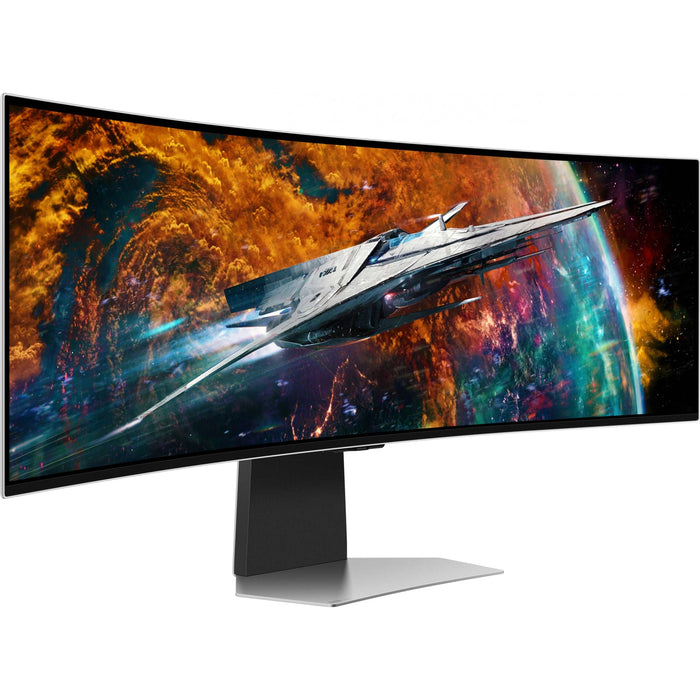 Custom Gaming Desktop PCs - Ireland - GAMEFORCE.IE-  124cm/49" (5120x1440) Samsung Odyssey OLED G9 S49CG954SU UWQHD 240Hz curved 0,03ms 2xUSB-C MiniDP MicroHDMI HDMI LS Silver