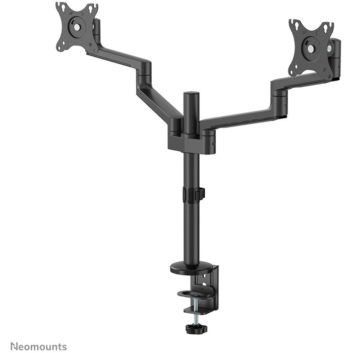 Tischhalterung für 2 Monitore (17"-27") max. 16kg - vollbeweglich - Neomounts Schwarz