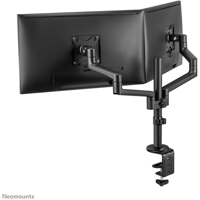 Tischhalterung für 2 Monitore (17"-27") max. 16kg - vollbeweglich - Neomounts Schwarz
