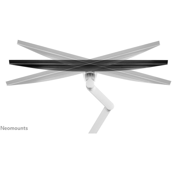 Tischhalterung für Monitor Gelenkarm (17"-27") max. 8kg - Neomounts Weiß