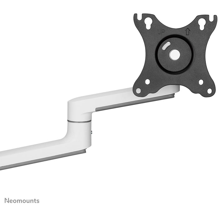 Tischhalterung für Monitor Gelenkarm (17"-27") max. 8kg - Neomounts Weiß