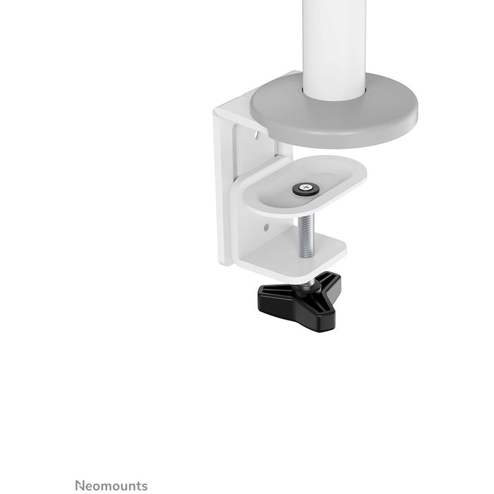 Tischhalterung für 2 Monitore (17"-27") max. 16kg - vollbeweglich - Neomounts Weiß