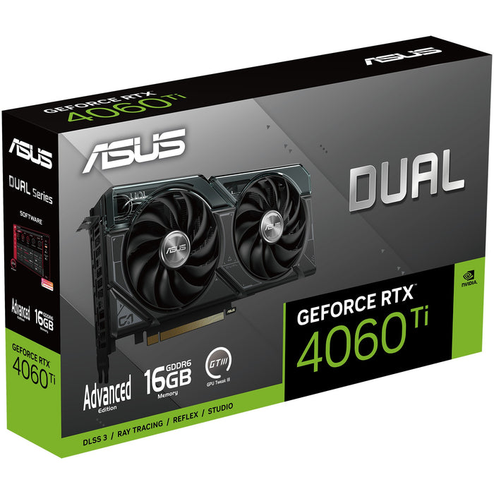 RTX 4060 Ti 16GB Asus Dual Advanced GDDR6 DUAL-RTX4060TI-A16G