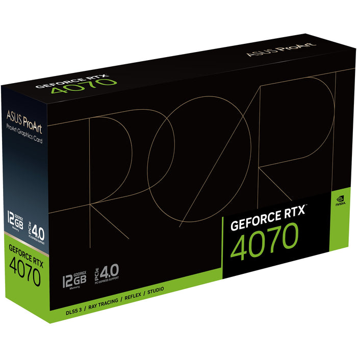 RTX 4070 12GB Asus ProArt OC GDDR6X 3Fan PROART-RTX4070-O12G
