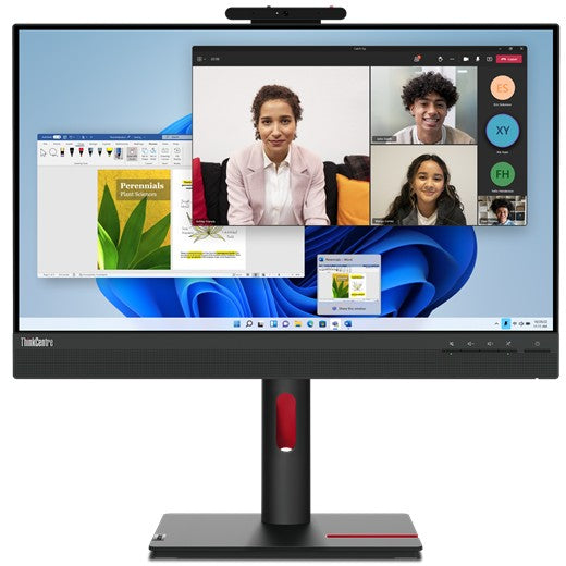 8" (1920x1080) Lenovo ThinkCentre Tiny-in-One 24 Gen 5 16:9 FHD IPS Touch 60Hz 4ms HDMI DP Speaker Black