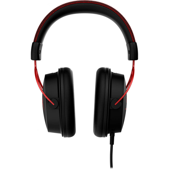 HP HyperX Cloud Alpha Gaming Headset - Over-Ear - schwarz/rot -