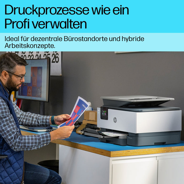 T HP OfficeJet Pro 9120b Tinte-Multifiunktionsdrucker 4in1 A4 LAN WLAN ADF Duplex