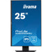 36cm/25" (1920x1200) Iiyama Prolite XUB2595WSU-B5 LED IPS 16:10 4ms VGA HDMI DP USB LS Pivot Black
