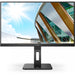 61cm/24" (1920x1080) AOC Pro-line 24P2QM 16:9 FHD 75Hz 4ms HDMI DVI DP VGA Speaker Pivot Black