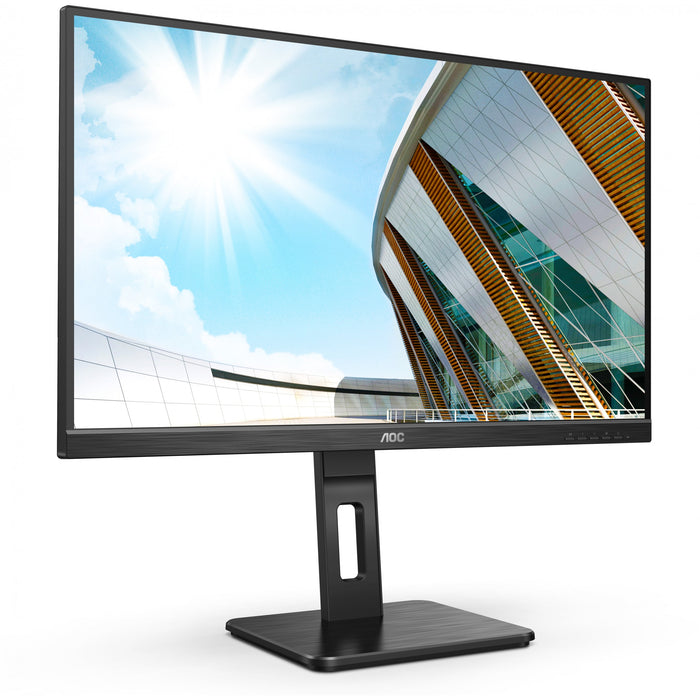 61cm/24" (1920x1080) AOC Pro-line 24P2QM 16:9 FHD 75Hz 4ms HDMI DVI DP VGA Speaker Pivot Black