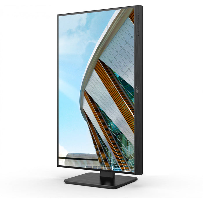 61cm/24" (1920x1080) AOC Pro-line 24P2QM 16:9 FHD 75Hz 4ms HDMI DVI DP VGA Speaker Pivot Black