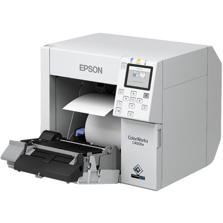 Epson CW-C4000e (mk) Desktop-Farbetikettendrucker mit mattschwarzer Tinte