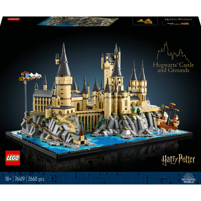 LEGO Harry Potter Schloss Hogwarts mit Schlossgelände 76419