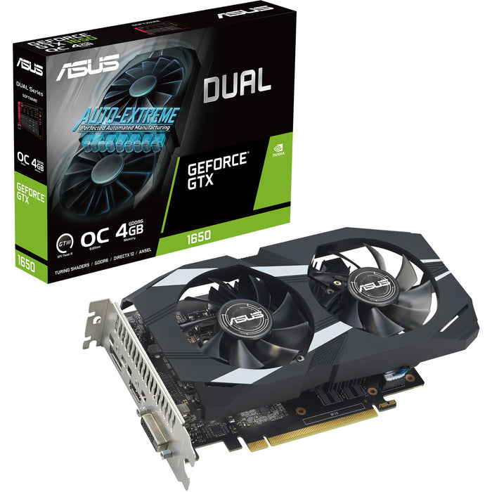 GTX 1650 4GB ASUS P-EVO OC GDDR6 DUAL-GTX1650-O4GD6-P-EVO