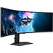 Custom Gaming Desktop PCs - Ireland - GAMEFORCE.IE-  124cm/49" (5120x1440) Samsung Odyssey G9 S49CG954EU 32:9 DualQuadHD Curved Gaming 240Hz 1ms HDR1000 2xHDMI DP USB Black