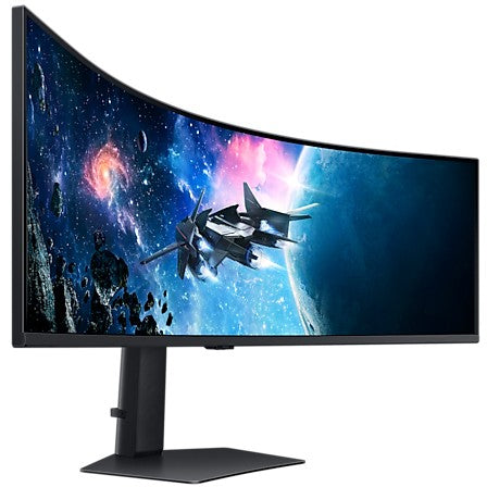 124cm/49" (5120x1440) Samsung Odyssey G9 S49CG954EU 32:9 DualQuadHD Curved Gaming 240Hz 1ms HDR1000 2xHDMI DP USB Black