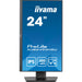 61cm/24" (1920x1080) iiyama ProLite XUB2493HSU-B6 16:9 FHD IPS 100Hz 1ms HDMI DP Pivot Vesa Speaker Black