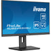 61cm/24" (1920x1080) Iiyama ProLite XUB2493HSU-B6 16:9 FHD IPS 100Hz 1ms HDMI DP Pivot Vesa Speaker Black